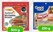 Oferta de Great Value - AURroma - Mortadela en Bodega Aurrera