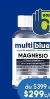 Oferta de Multiblue - Magnesio  por $299 en Farmacia San Pablo