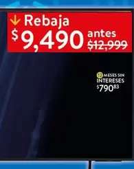 Oferta de Mesa Sin Intereses por $9490 en Walmart