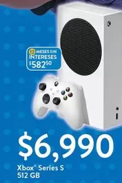 Oferta de GB - Xbox Series S 512 Gb por $69.9 en Walmart