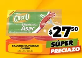 Oferta de Salchicha P/Asar por $27.5 en Merco