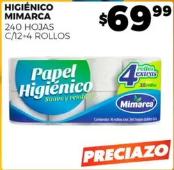 Oferta de Higiénico por $69.99 en Merco