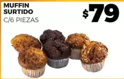 Oferta de Muffin Surtido por $79 en Merco