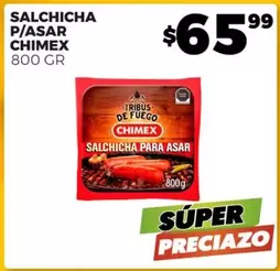 Oferta de Salchicha P/Asar por $65.99 en Merco