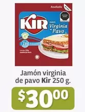 Oferta de Virginia  - Kir - Jamón de Pavo por $30 en Soriana Híper