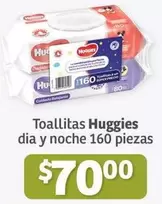 Oferta de Huggies - Toallitas por $70 en Soriana Híper