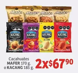 Oferta de Mafer - Cacahuates en Soriana Híper