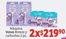 Oferta de Venus - Maquina Greene Y Cartuchos por $219.9 en Soriana Híper