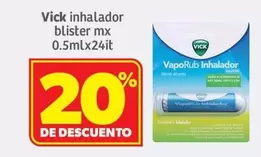 Oferta de Vaporub - Vick - Inhalador Blister Mx en Soriana Híper