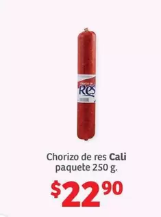 Oferta de Cali - Chorizo De Res  Paquete por $22.9 en Soriana Híper