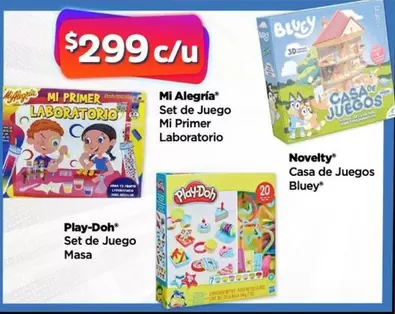 Oferta de Play-Doh - Play Doh - Mi Alegria Set De Juego Mi Primer Laboratorio por $299 en Bodega Aurrera