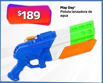 Oferta de Play Day Pistola Lanzadora De Agua por $189 en Bodega Aurrera