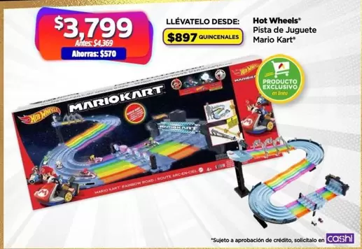 Oferta de Hot Wheels -  Pists De Juguete por $3799 en Bodega Aurrera