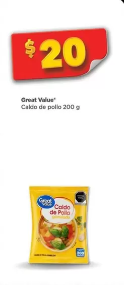 Oferta de Great Value - Galleta De Pollo por $20 en Bodega Aurrera