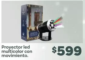 Oferta de Led - Proyector  Multicolor Con Movimiento por $599 en Soriana Súper