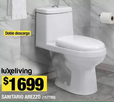 Oferta de Luxeliving - Sanitario Arezzo por $1699 en The Home Depot