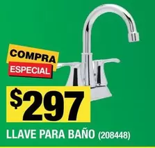 Oferta de Llave Para Baño por $297 en The Home Depot