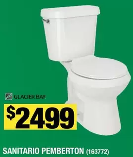 Oferta de Glacier Bay - Sanitario Pemberton por $2499 en The Home Depot