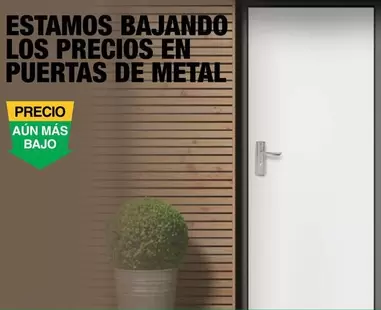 Oferta de Estamos Bajando Los Precios En Puertas De Metal en The Home Depot