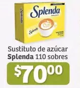 Oferta de Splenda - Sustituto De Azúcar  110 Sobres por $70 en Soriana Híper