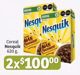 Oferta de Nestlé - Cereal Nesquik por $100 en Soriana Híper