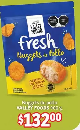 Oferta de Valley Foods - Nuggets De Pollo por $132 en Soriana Híper