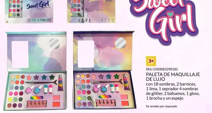 Oferta de Paleta De Maquillaje De Lujo en Del Sol