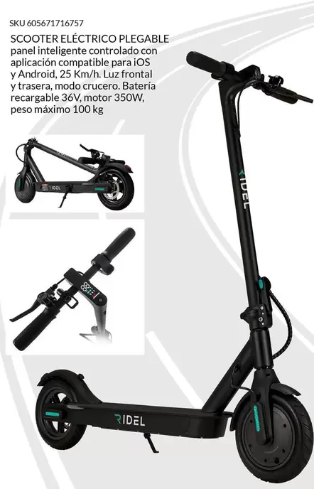 Oferta de Android - Scooter Electriconco en Del Sol