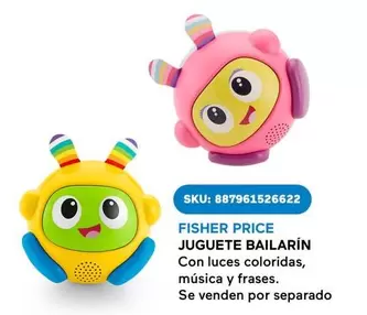 Oferta de Fisher Price - Juguete Bailarín en Woolworth