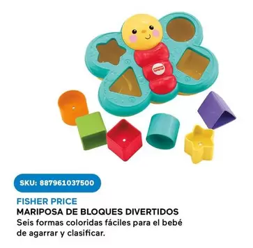 Oferta de Mariposa -  De Bloques Divertidos en Woolworth