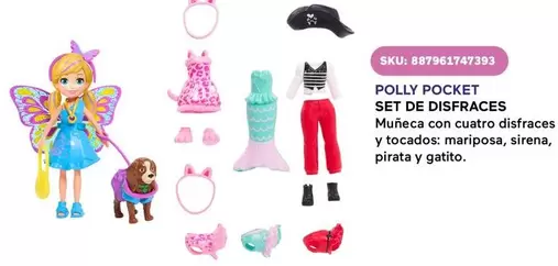 Oferta de Polly Pocket - Set De Disfraces en Woolworth