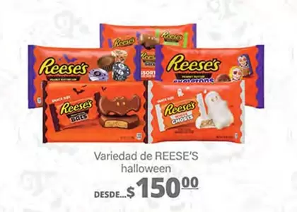 Oferta de Reese's - Variedad De Halloween por $150 en La Comer