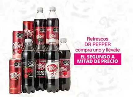 Oferta de Dr Pepper - Refrescos en La Comer