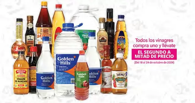 Oferta de Golden Hills - Todos Los Vinagres en La Comer