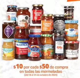 Oferta de McCormick/Golden Hills - En Todas Las Mermeladas en La Comer