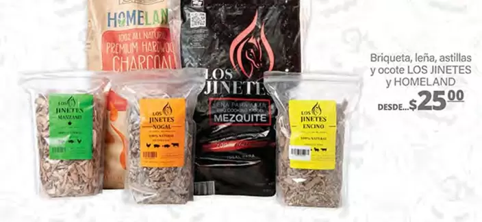 Oferta de Los Jinetes/Homeland - Briqueta por $25 en La Comer