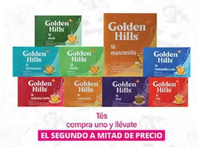 Oferta de Golden Hills - Tés en La Comer