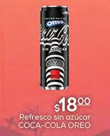 Oferta de Coca-Cola Oreo - Refresco Sin Azucar por $18 en Fresko