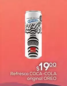 Oferta de Coca-Cola Oreo - Refresco Original por $19 en Fresko