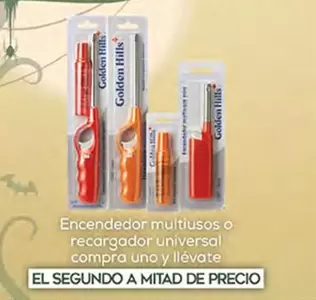 Oferta de Golden Hills - Encendedor Multiusos O Recargador Universal en Fresko