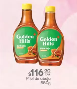 Oferta de Golden Hills - Miel De Abeja por $116.9 en Fresko