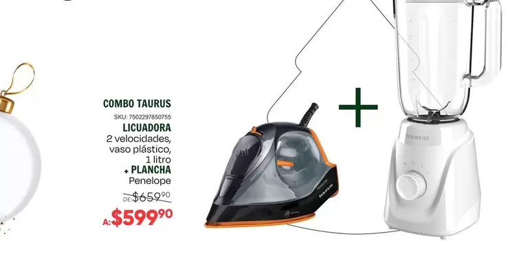 Oferta de Taurus - Combo por $599.9 en Woolworth