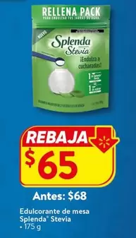 Oferta de Splenda - Edulcorante De Mesa  Stevia por $65 en Walmart