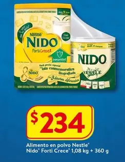 Oferta de Nestlé - Alimento En Polvo por $234 en Walmart