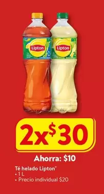 Oferta de Lipton - Té Helado en Walmart