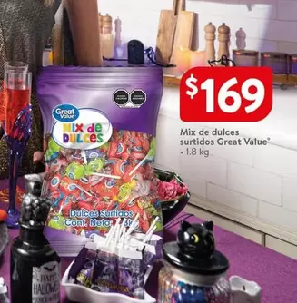 Oferta de Great Value - Mix De Dulces Surtidos por $169 en Walmart