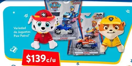 Oferta de Paw Patrol - por $139 en Walmart