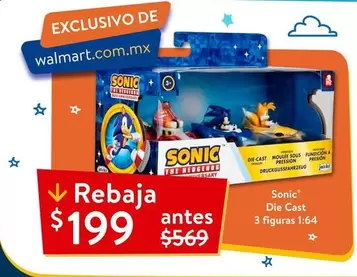 Oferta de Sonic por $199 en Walmart