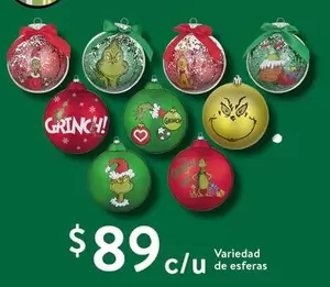 Oferta de Variedad De Esferas por $89 en Walmart