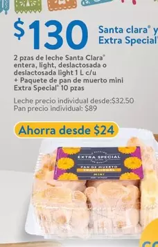 Oferta de Extra - Santa Clara  Special por $130 en Walmart